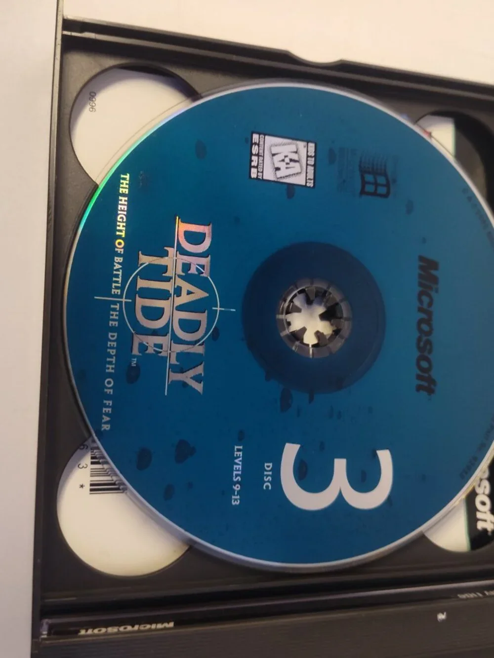 Deadly‎ Tide (PC, 1996) - Microsoft - Complete